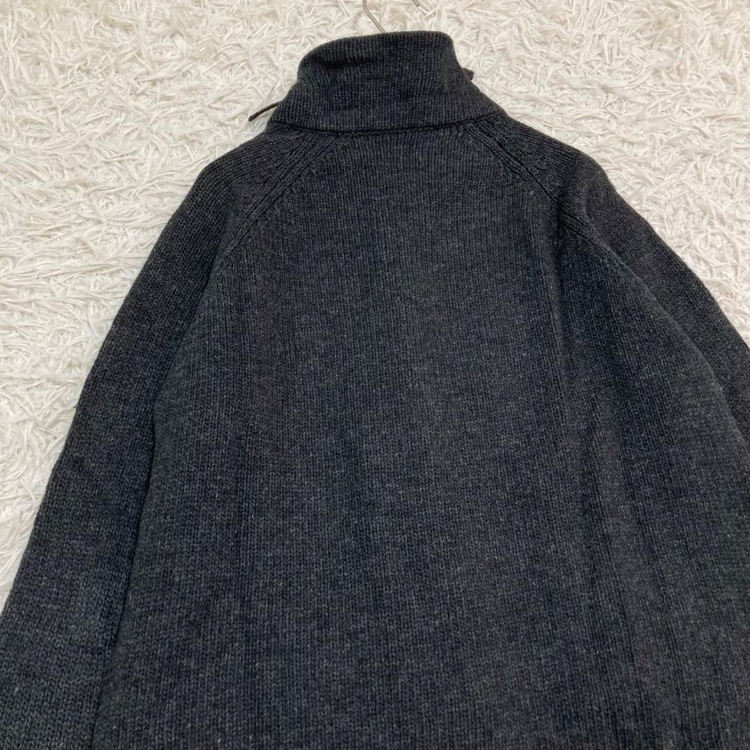 17042✨マルニ 42 カシミヤ混 リボン ウール ニットジャケット ブルゾン