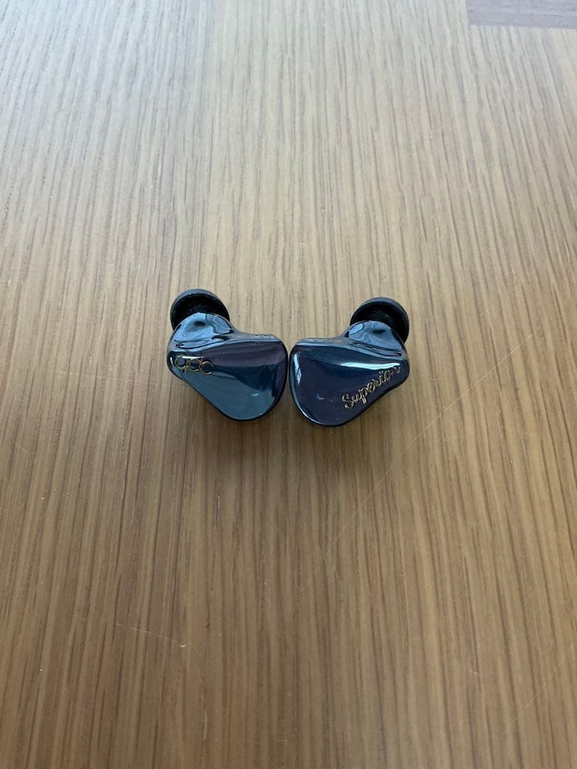 qdc SUPERIOR 有線イヤホンBK及び専用4.4㎜リケーブル