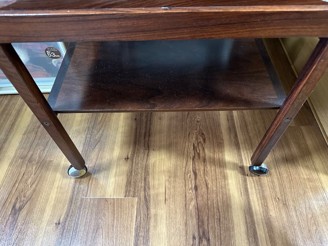 ロイヤルコペンハーゲン✖️ハスレヴ　アンモナイトサイドテーブル北欧家具ビンテージ