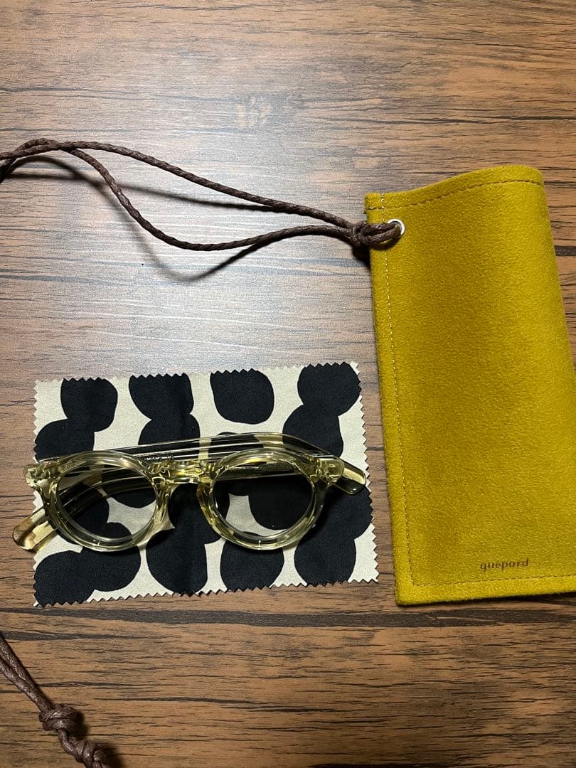 【着用数回のみ】guepard / gp-07 / champagne