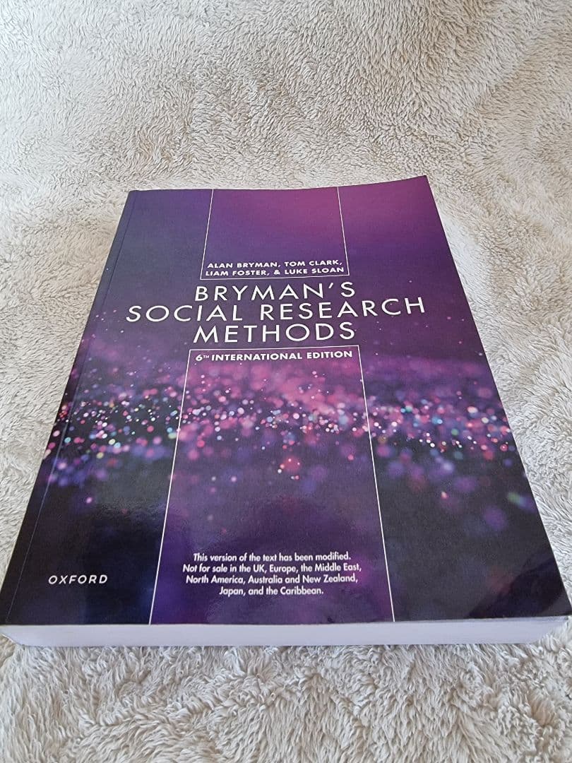 洋書 SOCIAL RESEARCH METHODS - Alan Bryman