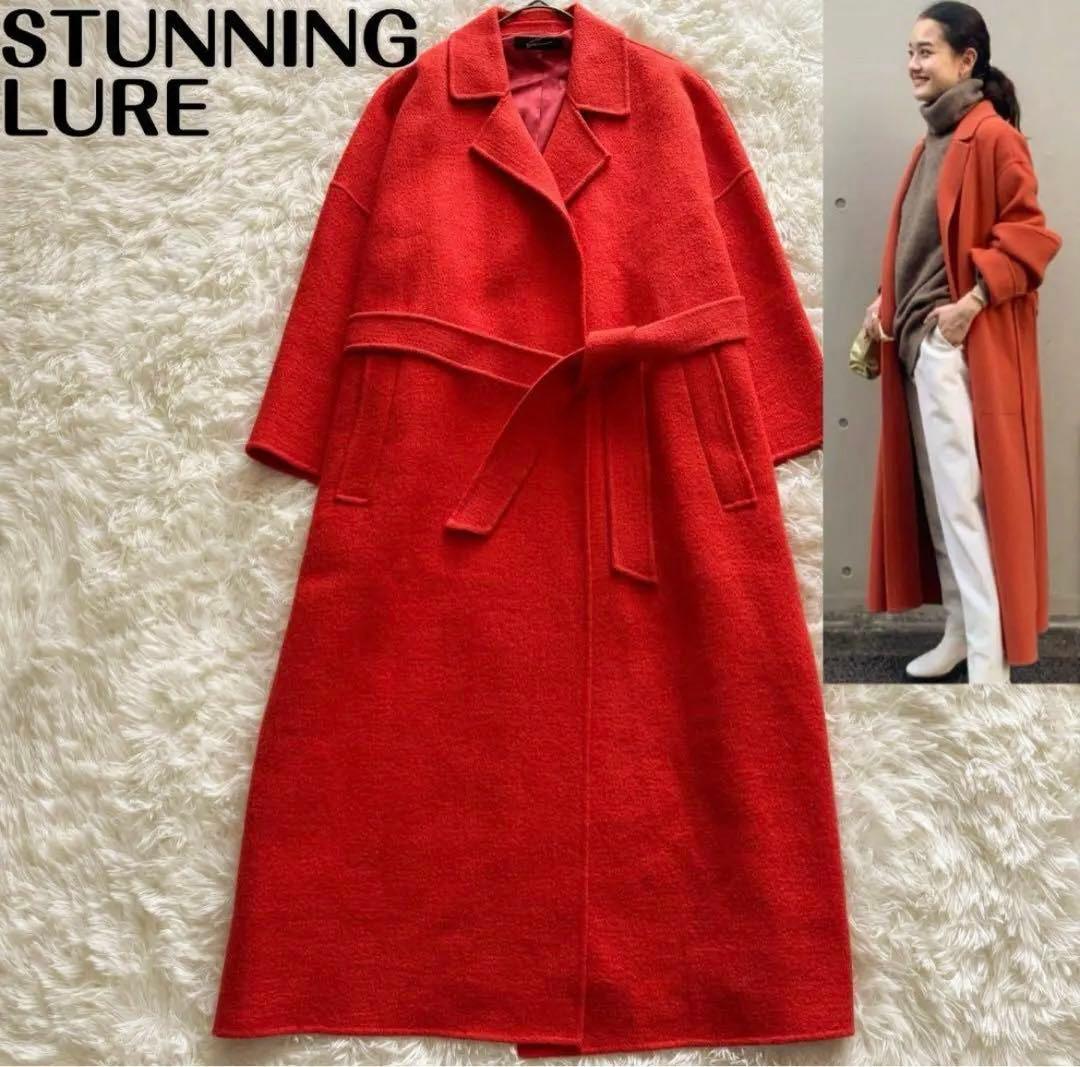 STUNNING LURE スタニングルアー★ステンカラーオーバーコート★美品