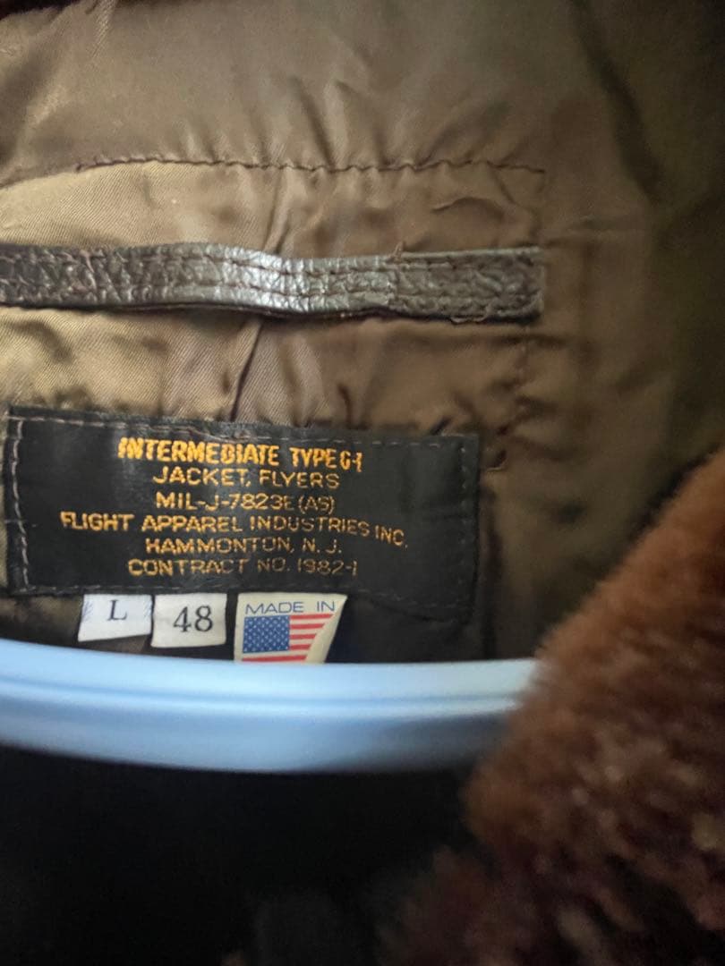 d*様 80s G-1 フライトジャケット　アメリカ製