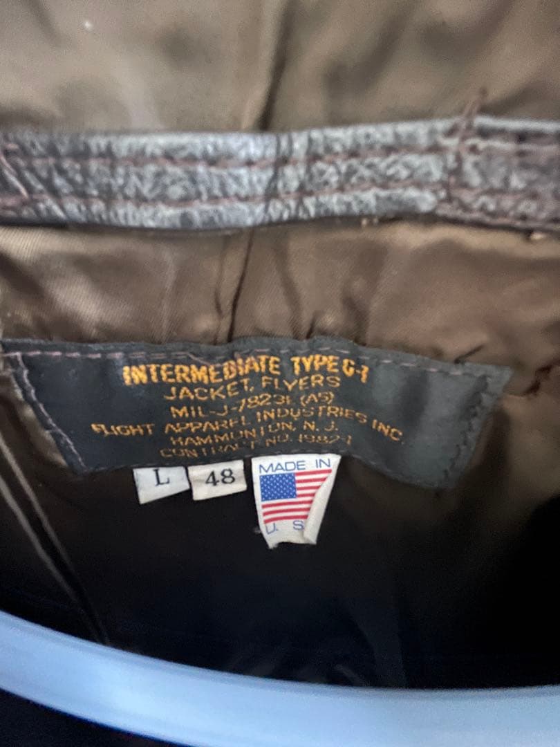 d*様 80s G-1 フライトジャケット　アメリカ製