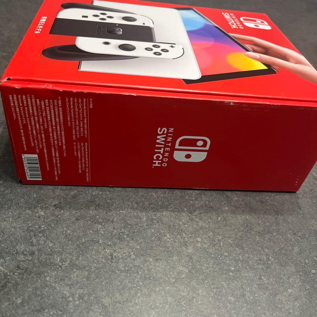 新品未使用Nintendo Switch 有機elモデル ネオン ホワイト