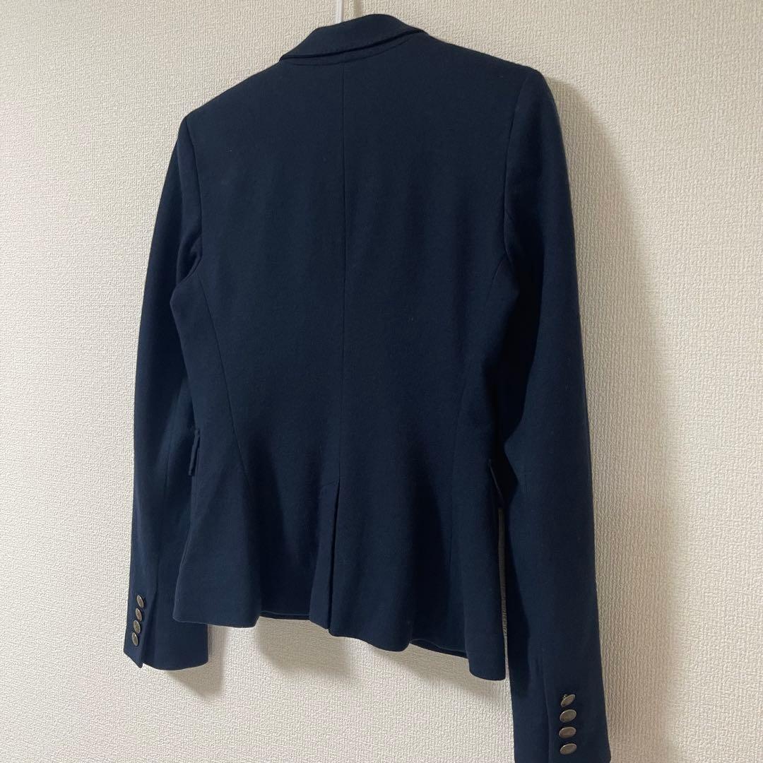 美品⭐︎ラルフローレン　レディース　テーラードジャケット　ウール　エンブレム　4