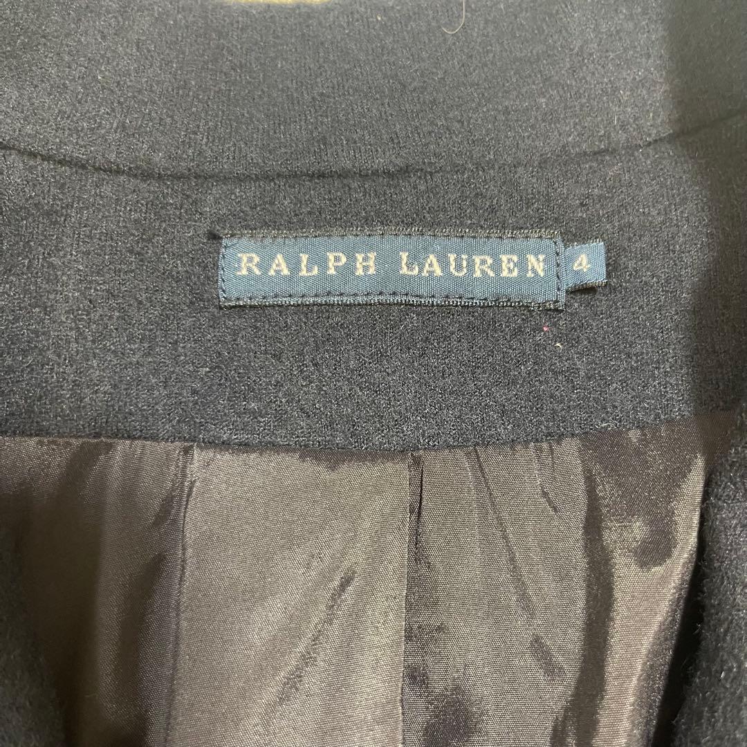 美品⭐︎ラルフローレン　レディース　テーラードジャケット　ウール　エンブレム　4