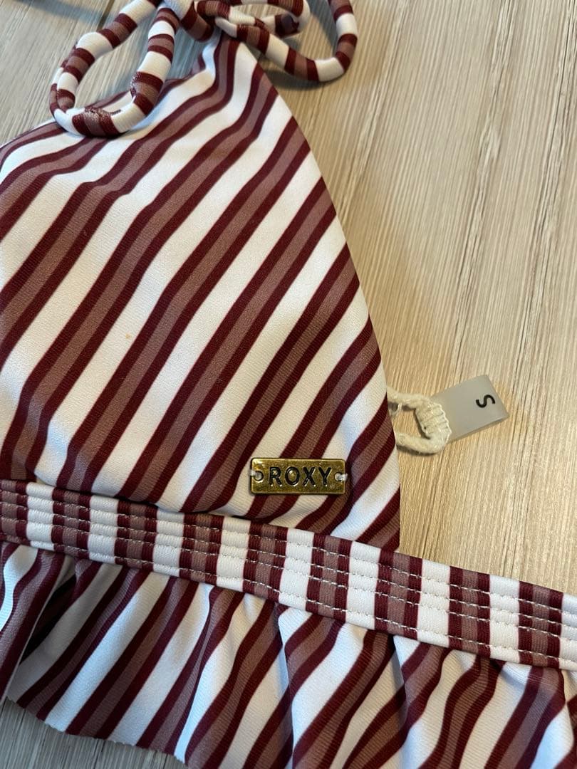 ROXY×babykiy コラボビキニ　ストライプ　S