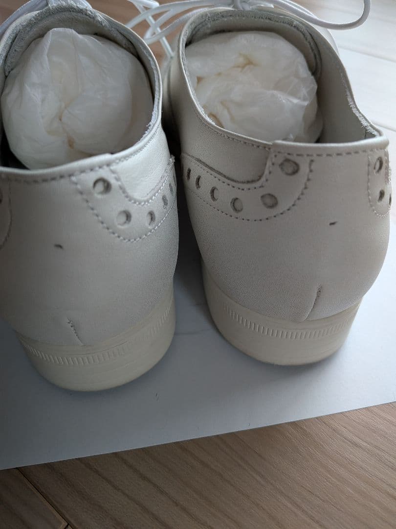 TRAVEL SHOES by chausser ホワイト レースアップ靴37