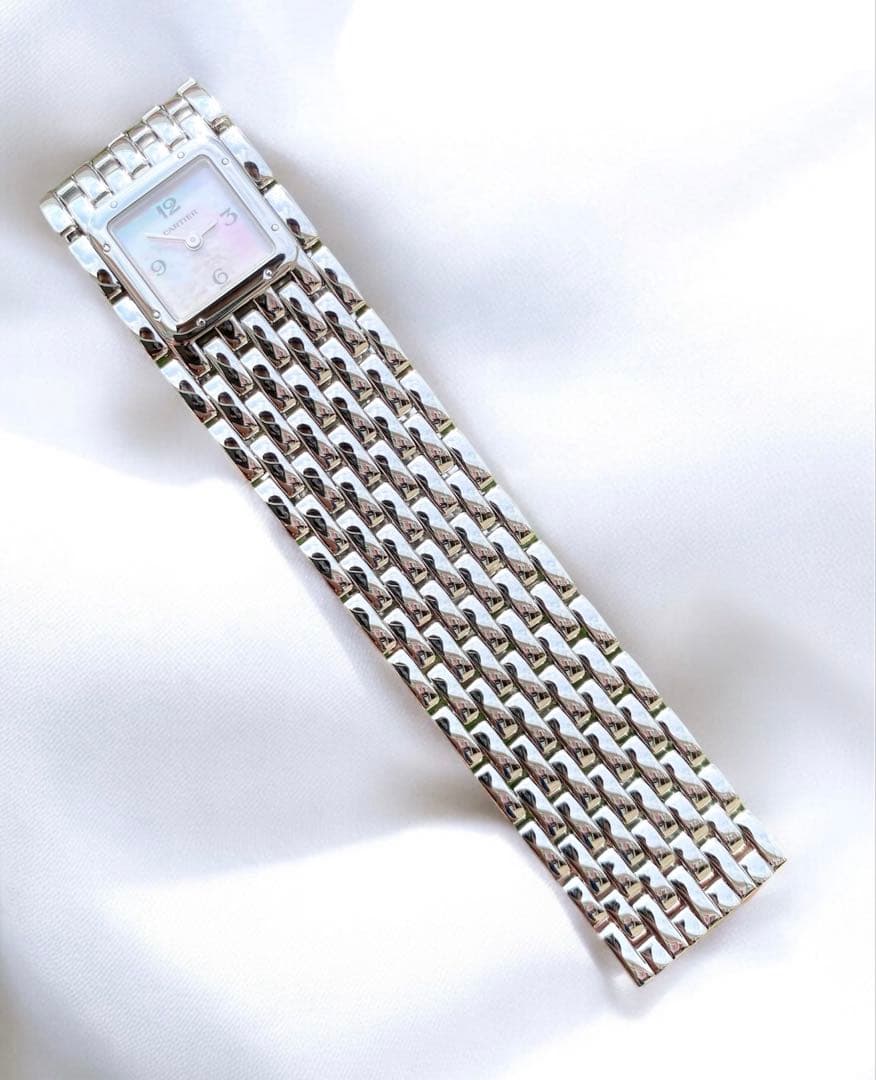 Cartier アナログ腕時計 ステンレススチール