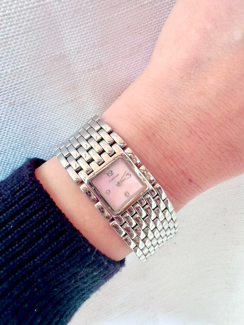 Cartier アナログ腕時計 ステンレススチール