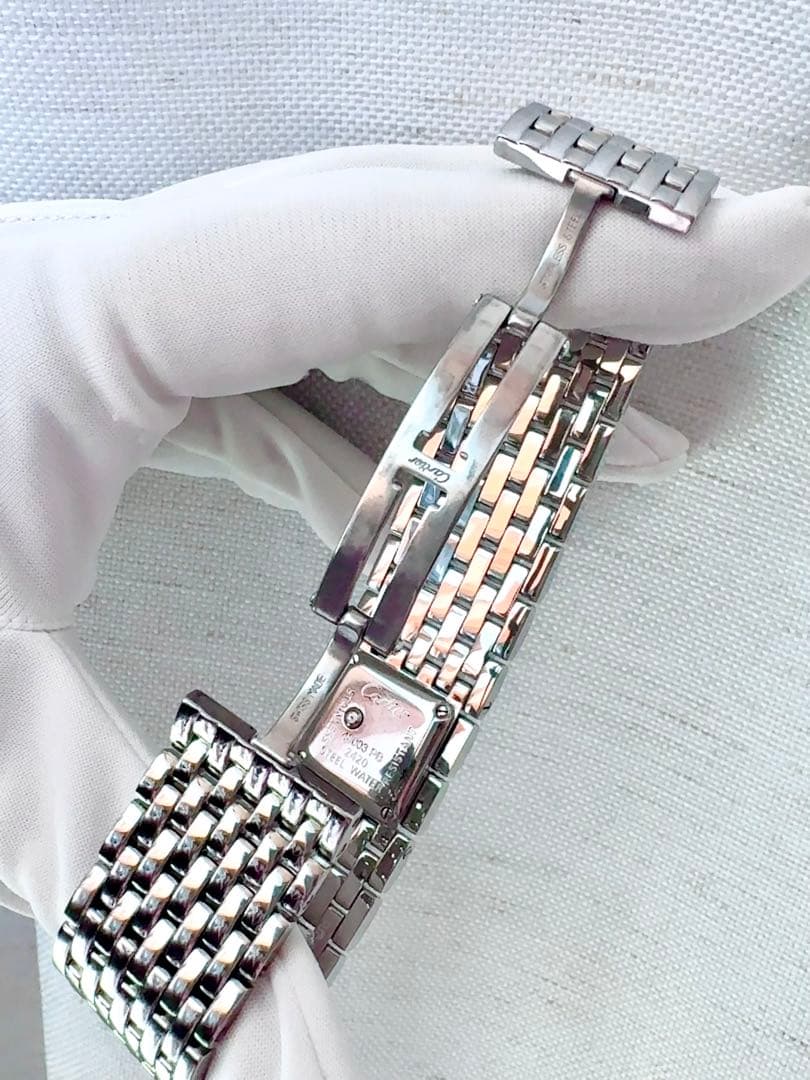 Cartier アナログ腕時計 ステンレススチール