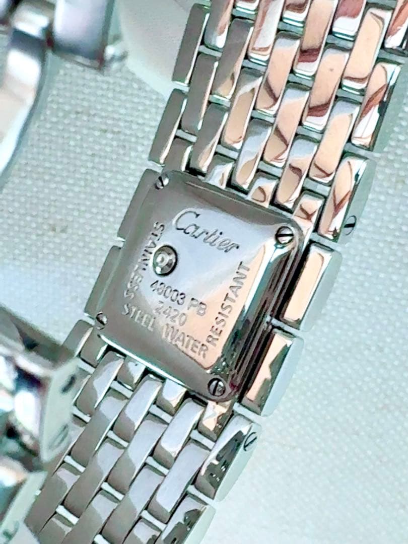 Cartier アナログ腕時計 ステンレススチール