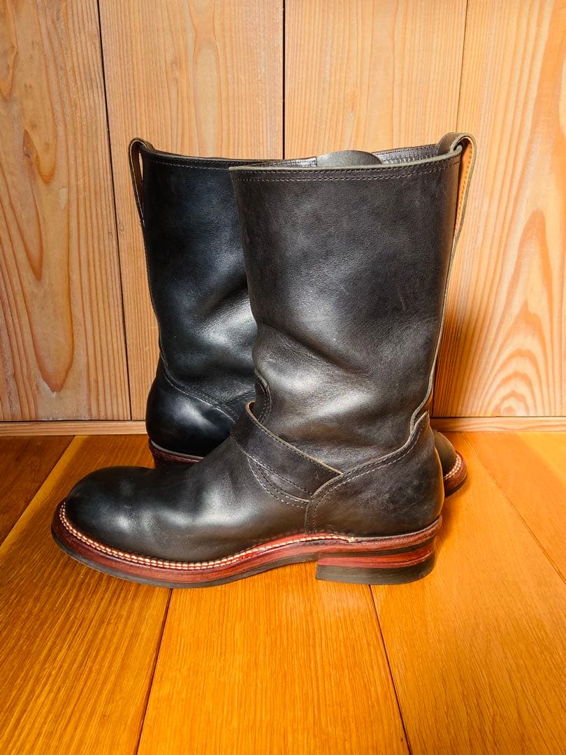 フラットヘッド FlatHead 30Ｈ ホースハイドブーツ 黒　12インチ