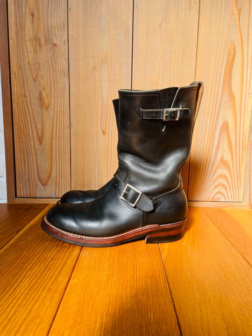 フラットヘッド FlatHead 30Ｈ ホースハイドブーツ 黒　12インチ