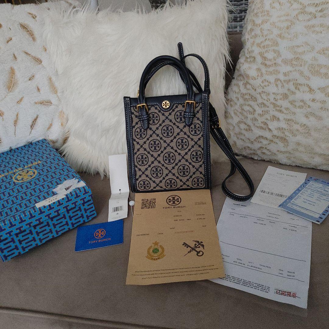 今週限定出品！美品！Tory Burch ミニショルダーバッグ ネイビー