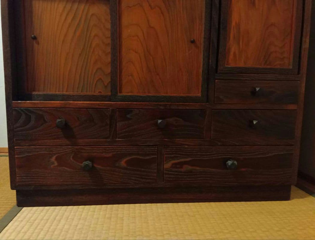 ❴専用❵アンティーク家具　栗材　茶箪笥　茶棚　和風