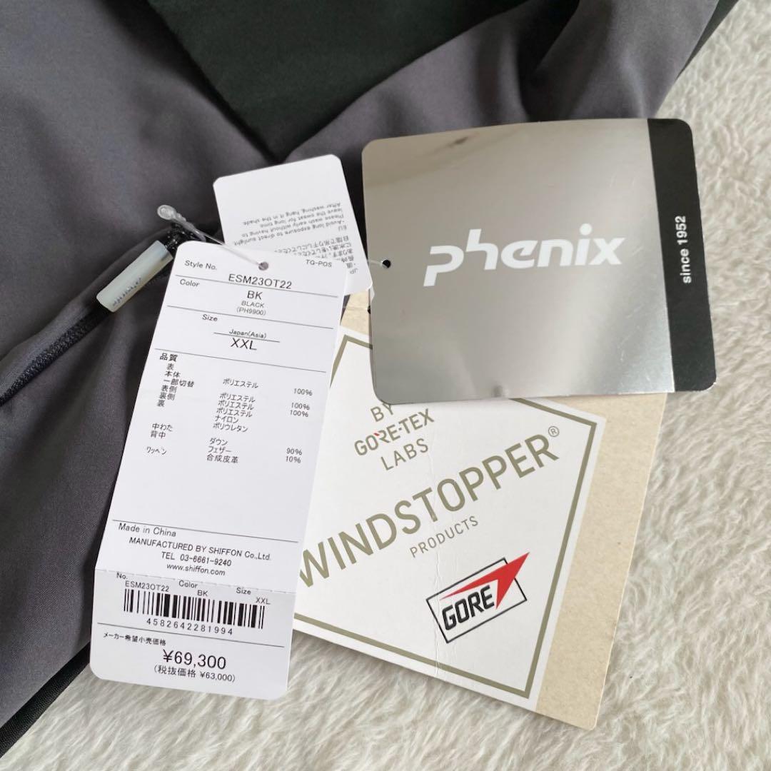 【新品】phenix GORE-TEX スキーウェア　黒　XXL ジャケット
