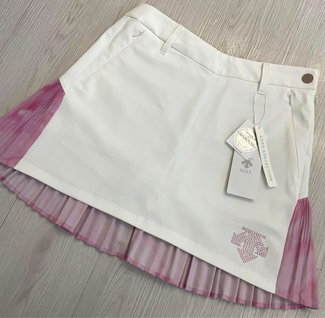 ☆DESCENTE デサントゴルフ スワロフスキー スカート☆