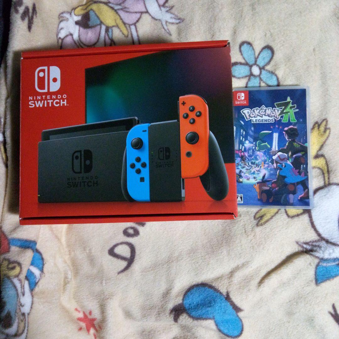Nintendo Switch 本体　ポケモン ZA ソフト　2点