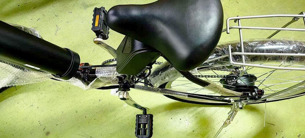 ママチャリ電動自転車 電動アシスト自転車大容量リチウムイオンバッテリー26インチ