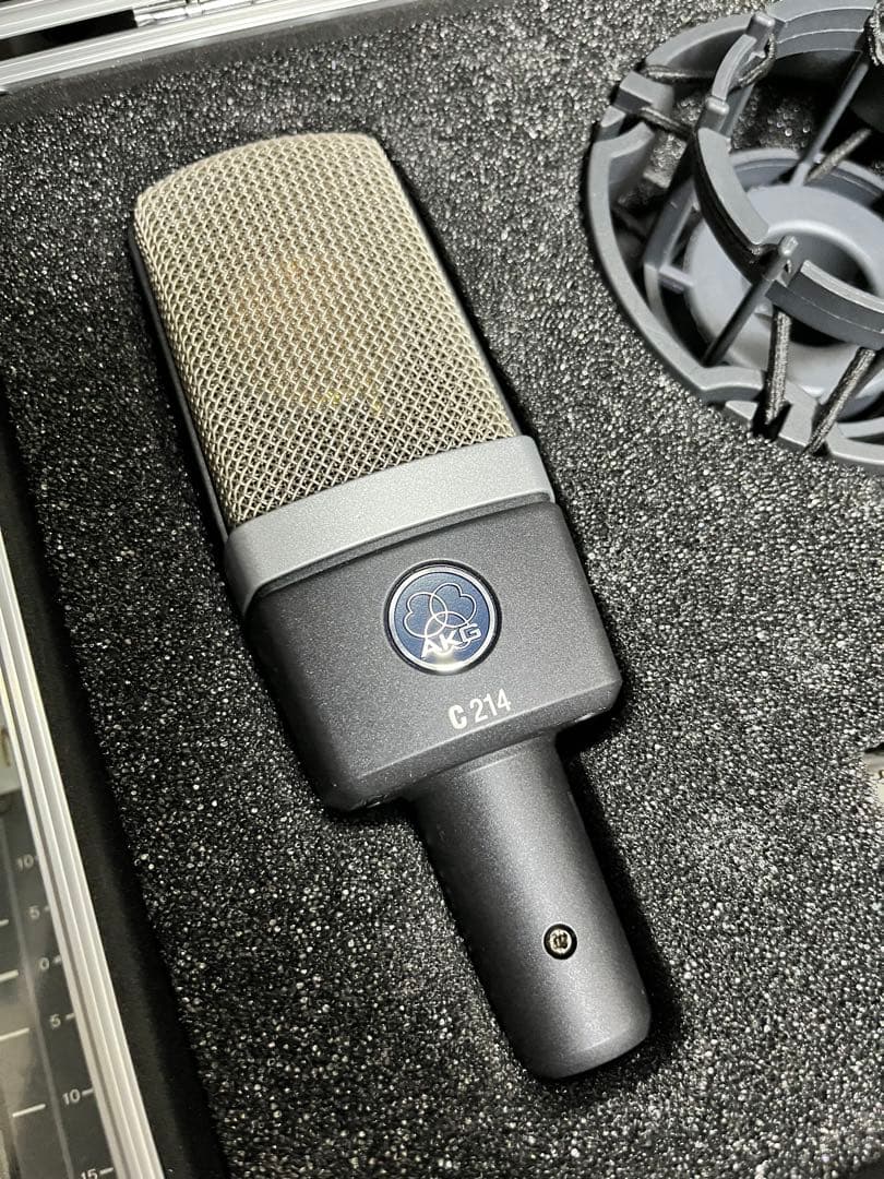 【美品】AKG C214 コンデンサーマイク