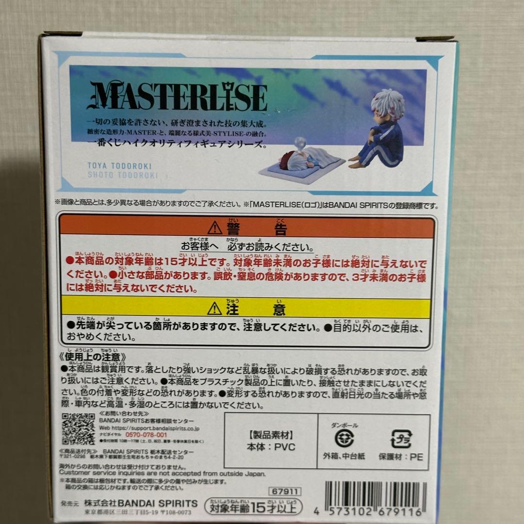 一番くじ　僕のヒーローアカデミア　ヒロアカ　幸せの上に　F賞　燈矢&焦凍