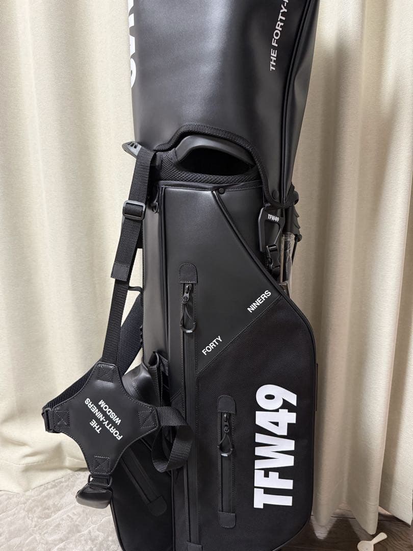 TFW49 ブラック ゴルフバッグ