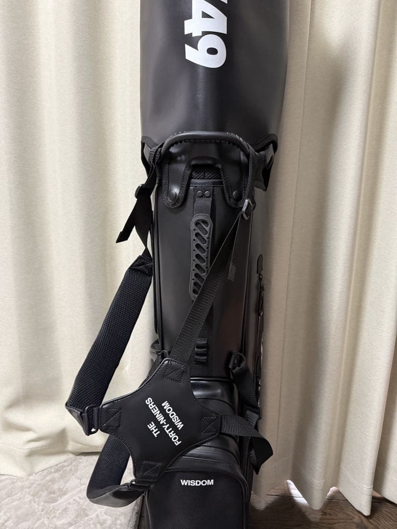 TFW49 ブラック ゴルフバッグ