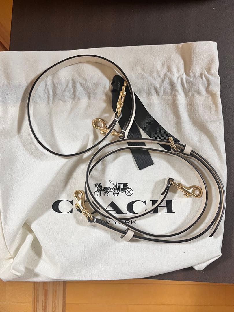 coach フェイ ドローストリングバッグ