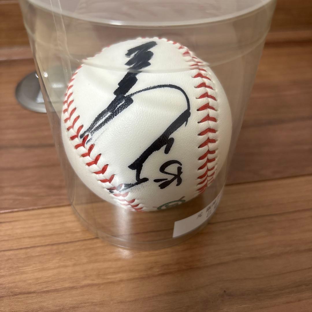 阪神タイガースOB 江夏豊投手　直筆サインボール
