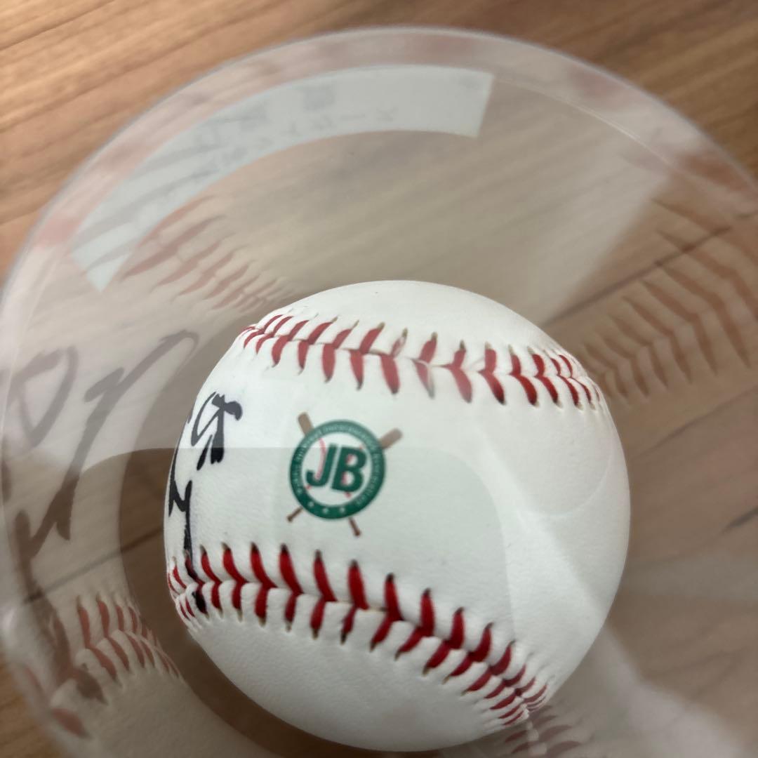 阪神タイガースOB 江夏豊投手　直筆サインボール