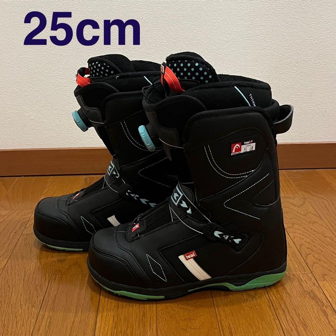 【匿名発送】レディース25cm HEAD BOAフィットシステム スノボブーツ
