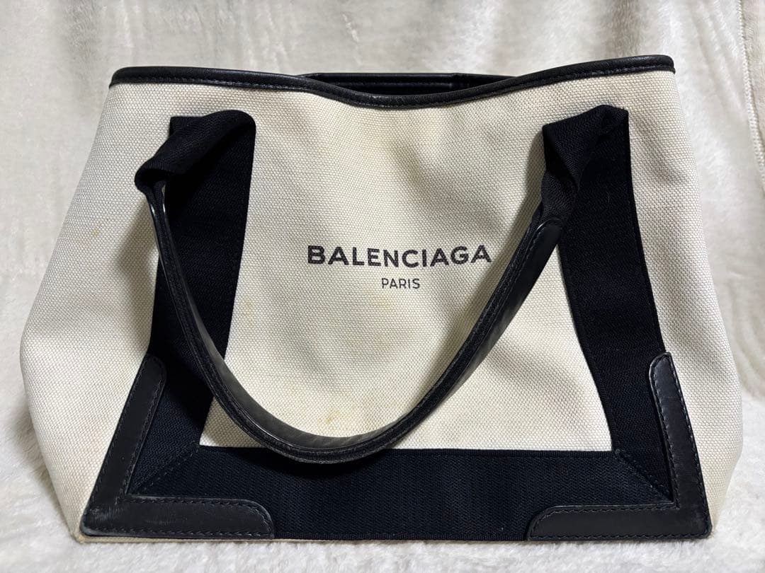 ✨BALENCIAGA トートバッグ ホワイト/ブラック✨