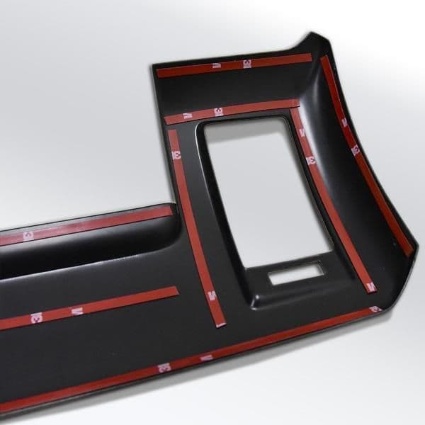 200系ハイエース 1型～3型 標準かワイド インテリアパネル15P 黒×赤