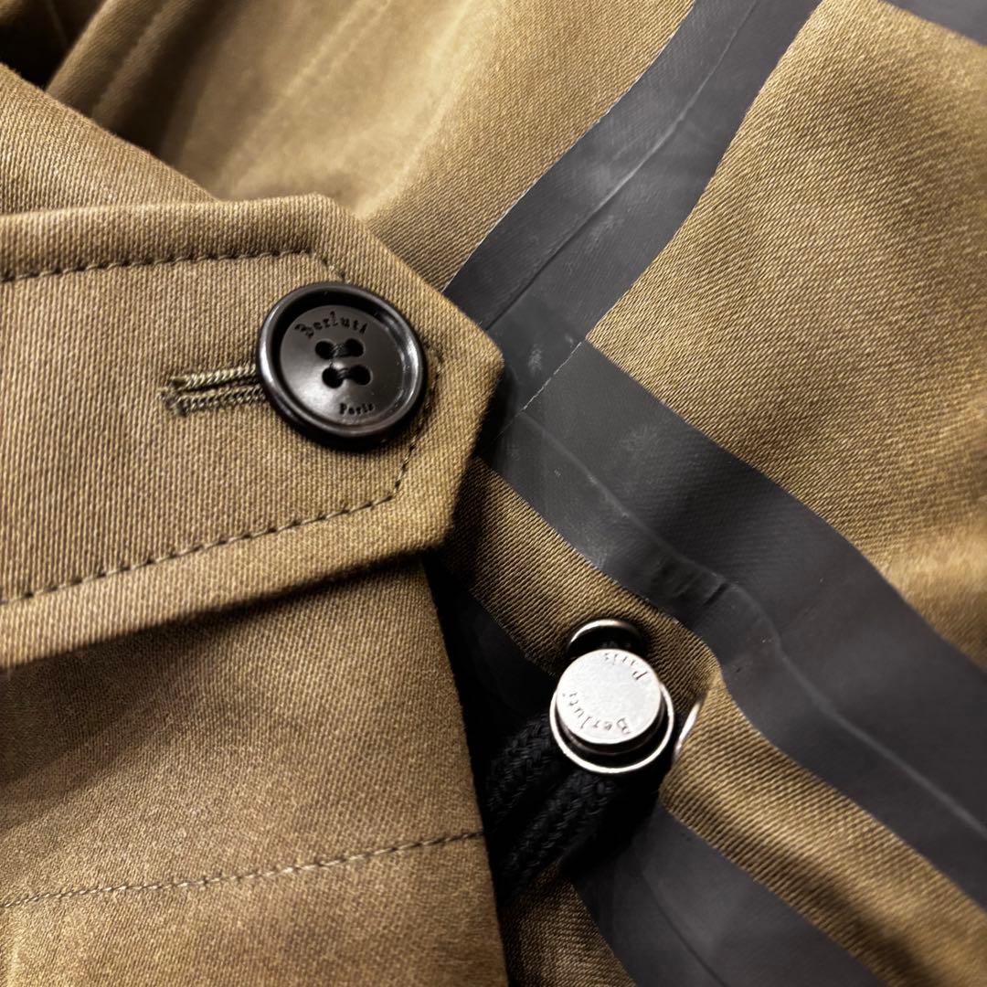 ベルルッティ　フィールドジャケット　アウター　レザートリム　44