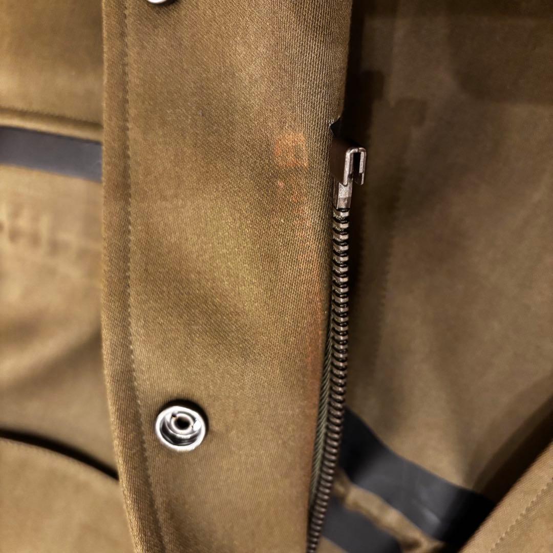 ベルルッティ　フィールドジャケット　アウター　レザートリム　44