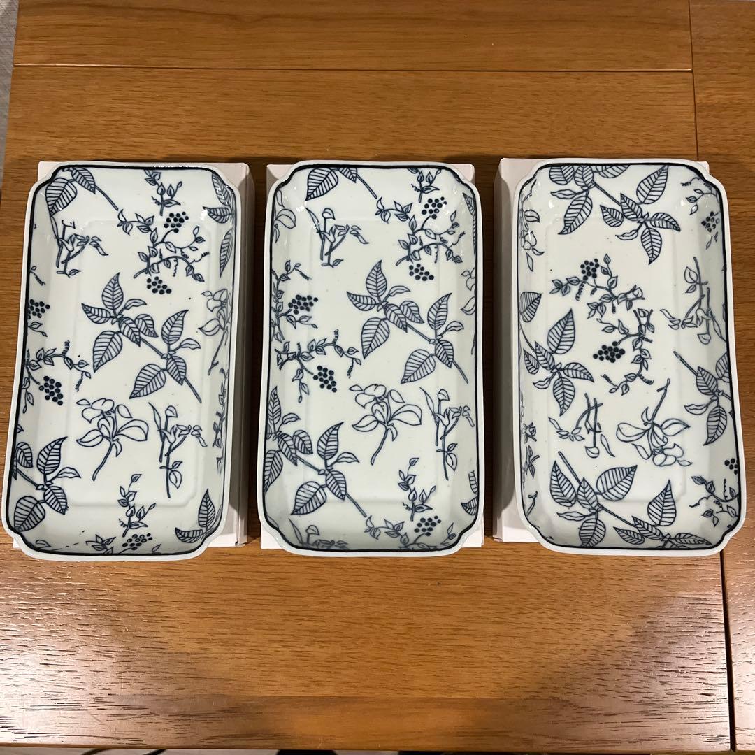 【未使用】scope スコープ　アルテック　東屋　長角皿　３枚セット