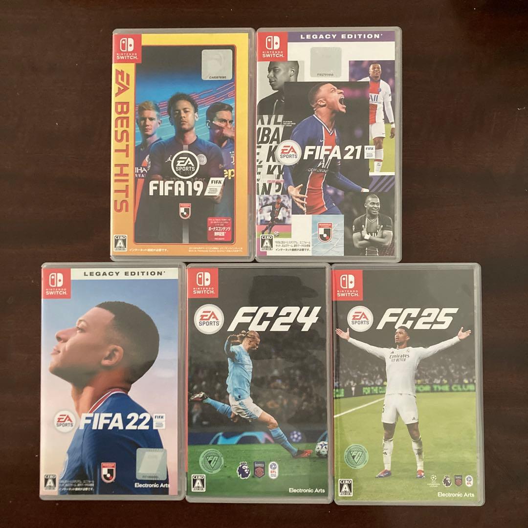 Switch EA SPORTS FC25他　5本セット売り