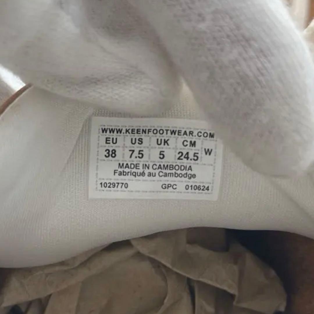 未使用級 KEEN KS86 LEATHER【24.5cm】