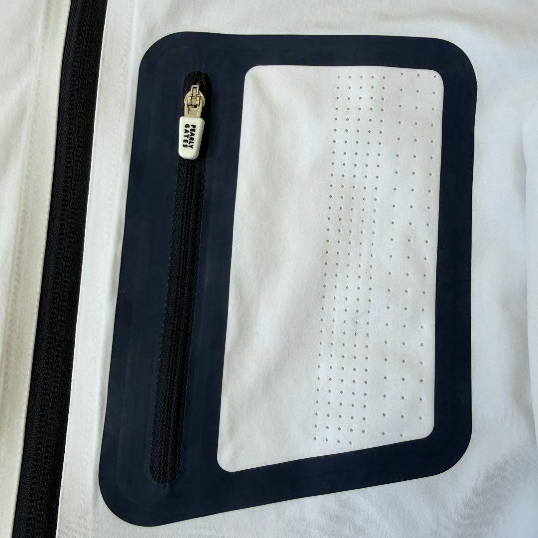 美品　パーリーゲイツ　ジャケット　ブルゾン　白　M〜L相当　薄手　スニード　4