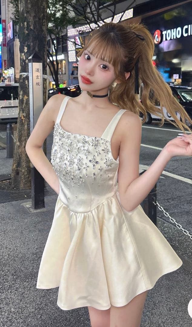 Darich ダーリッチ ジュエリーフレアチュニック