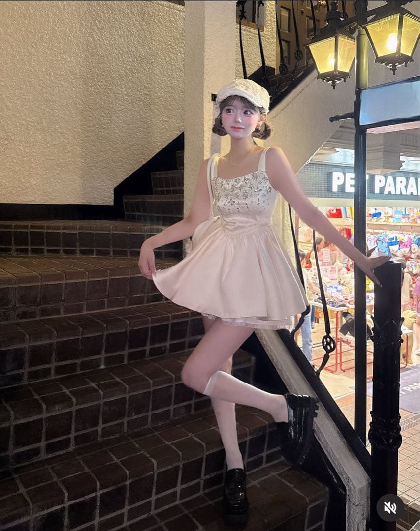 Darich ダーリッチ ジュエリーフレアチュニック