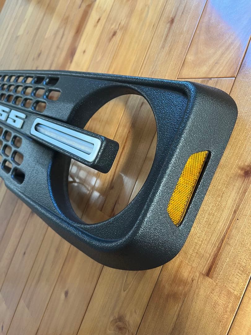 ジムニーjb74、グリルBRON55ライト＋バンパー＋フック＋フォグのフルセット