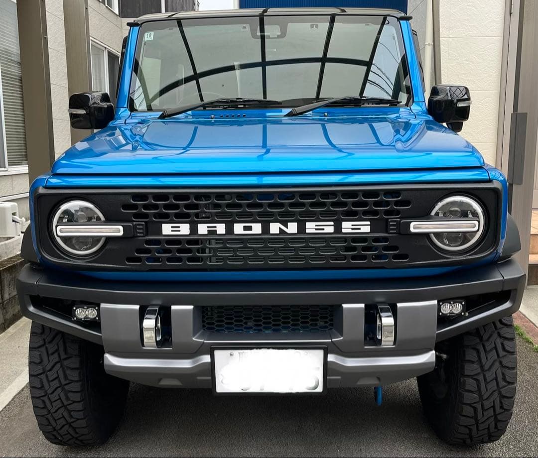 ジムニーjb74、グリルBRON55ライト＋バンパー＋フック＋フォグのフルセット