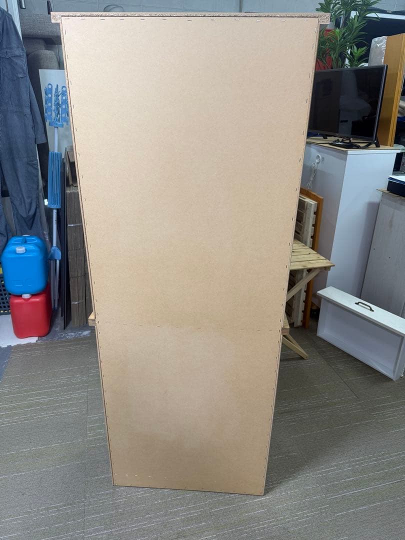 【洗浄消毒作業済】【美品】（株）ユーアイ　カントリー調 食器棚 カップボード