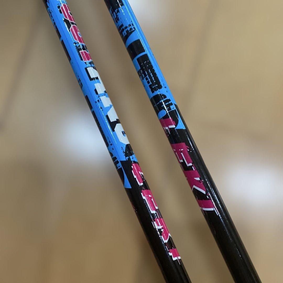 LEKI レキ スキーストック ブラック&ブルー 新品未使用