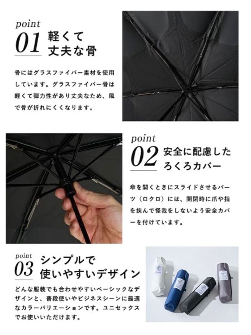 ムーンバット 3秒のurawaza(ウラワザ) 晴雨兼用 日傘 折りたたみ