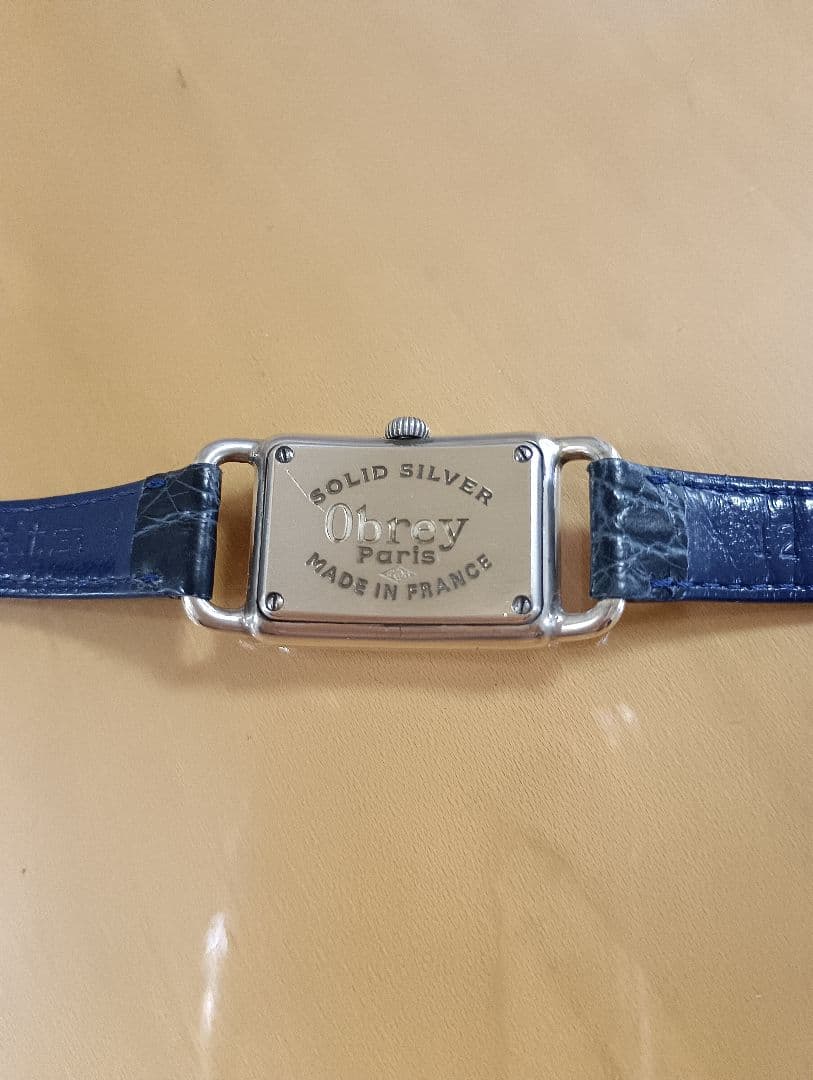 C*m様 希少 Obrey オブレイ腕時計 ゴールド文字盤SOLID SILVE