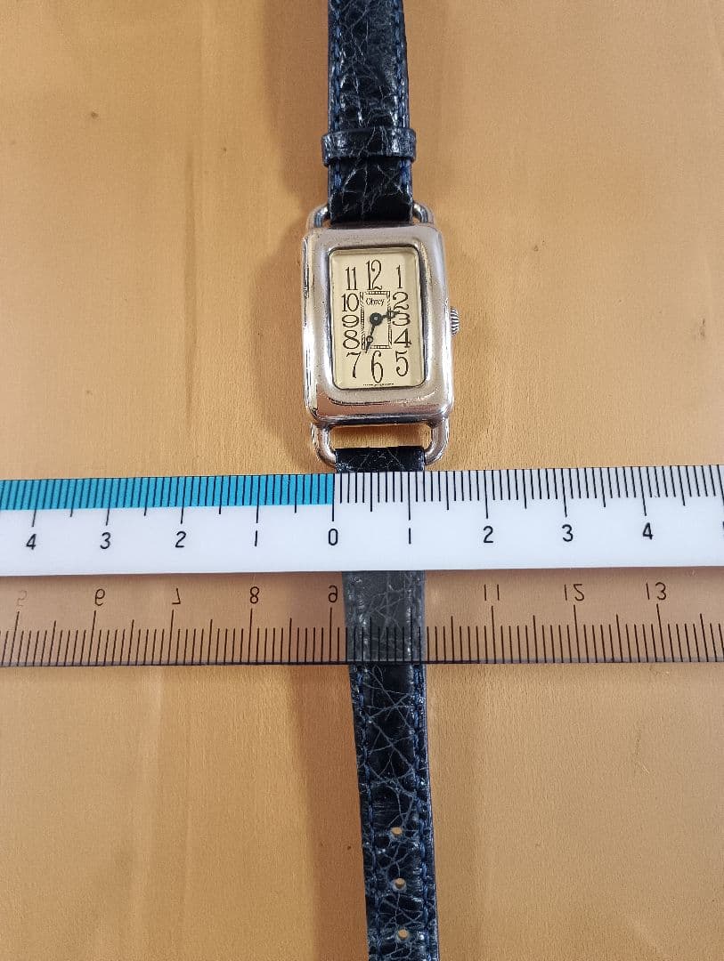 C*m様 希少 Obrey オブレイ腕時計 ゴールド文字盤SOLID SILVE